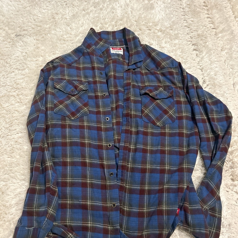 wrangler flannel